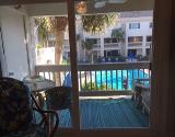 View toward pool